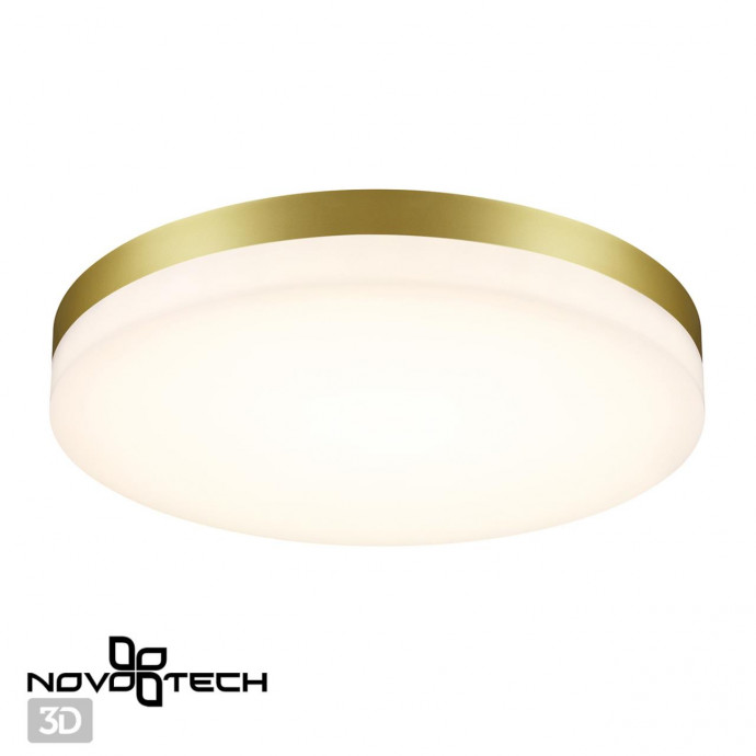 358892 STREET NT22 356 золото Светильник ландшафтный светодиодный IP54 LED 4000К 40W 220V OPAL