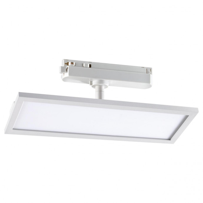 358894 PORT NT22 078 белый Светильник трековый однофазный трехжильный IP20 LED 4000К 24W 220V VOLO