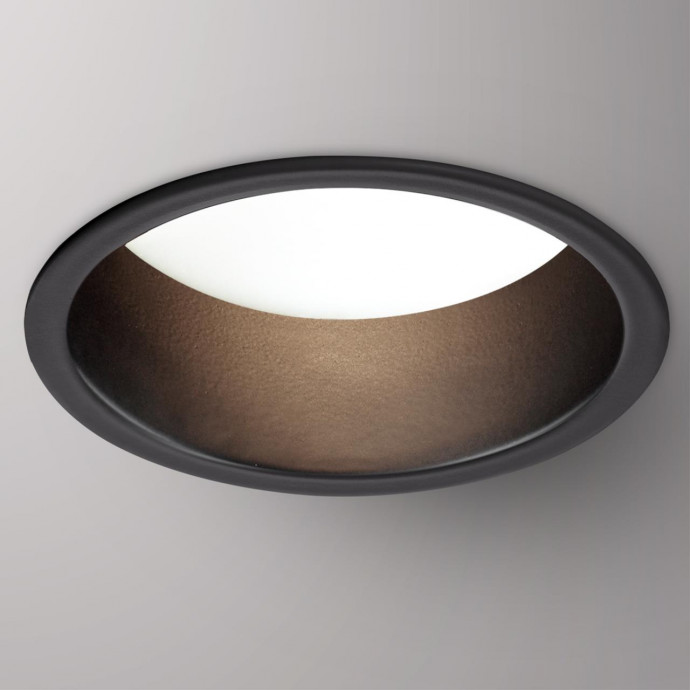 358902 SPOT NT22 227 черный Светильник встраиваемый светодиодный IP20 LED 4000К 12W 220V TRAN
