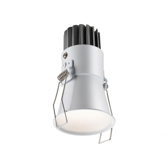 358906 SPOT NT22 228 белый Встраиваемый светодиодный светильник с переключателем цветовой температуры IP20 LED 3000К4000К6000К 7W 220V LANG