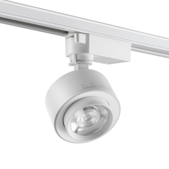 358943 PORT NT22 082 белый Светильник трековый однофазный трехжильный IP20 LED 4000К 15W 220V EDDY