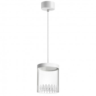 359007 OVER NT23 000 белый Светильник накладной светодиодный IP20 LED 4000K 18W 85-265V AURA