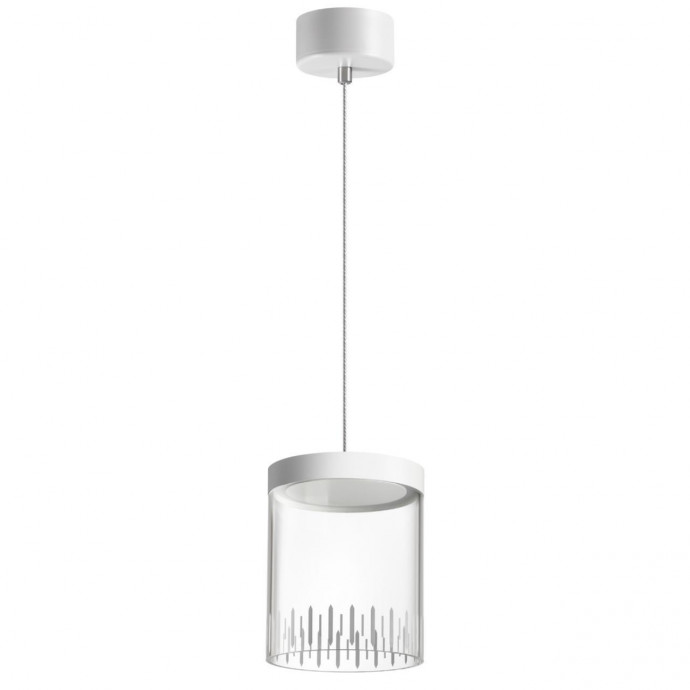 359007 OVER NT23 000 белый Светильник накладной светодиодный IP20 LED 4000K 18W 85-265V AURA