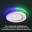 359011 SPOT NT23 белый Светильник встраиваемый светодиодный (три сценария работы) IP20 LED 4000К+RGB 18W+6W 100-265V 1440Лм SPAN
