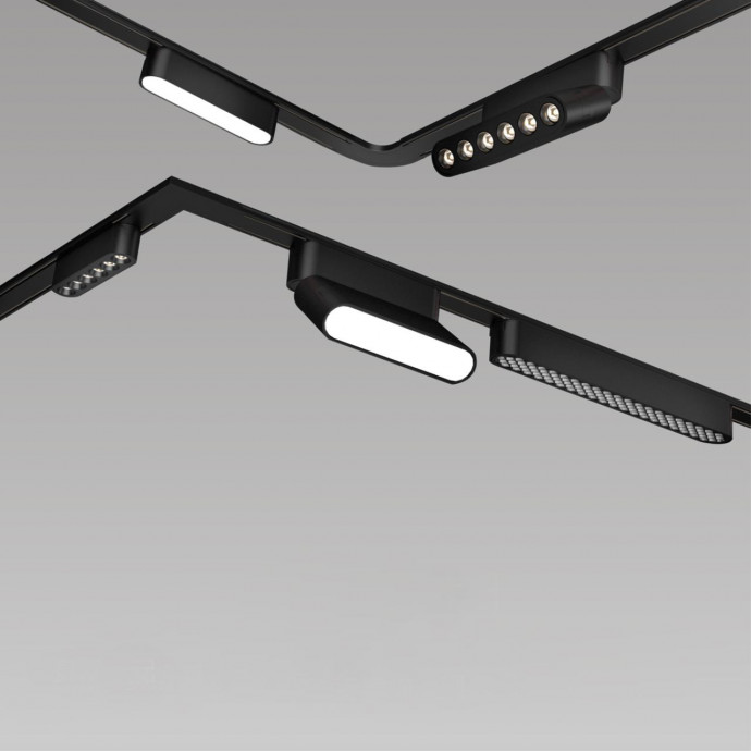 359066 SHINO NT23 черный Доп. адаптпер для создания поворотных светильников с арт. 359072, 359076, 359080 IP20 12W SMAL