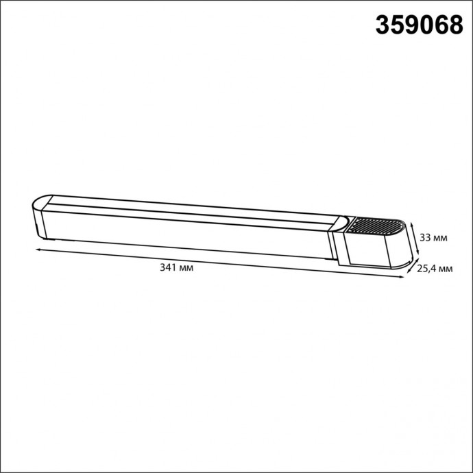 359068 DRIVE NT23 000 черный Драйвер IP20 100W 48V SMAL