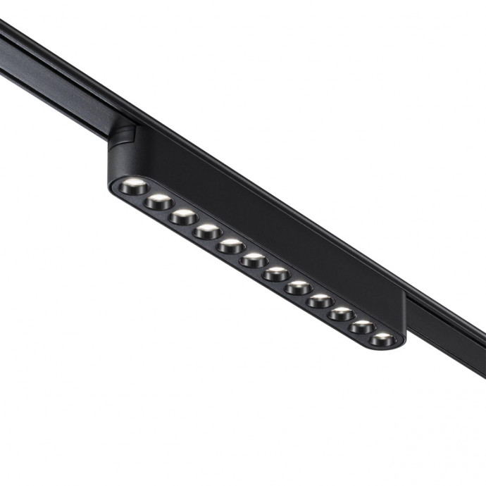 359076 SHINO NT23 000 черный Трековый светильник для низковольтного шинопровода IP20 LED 12W 48V 4000K 1140Лм SMAL