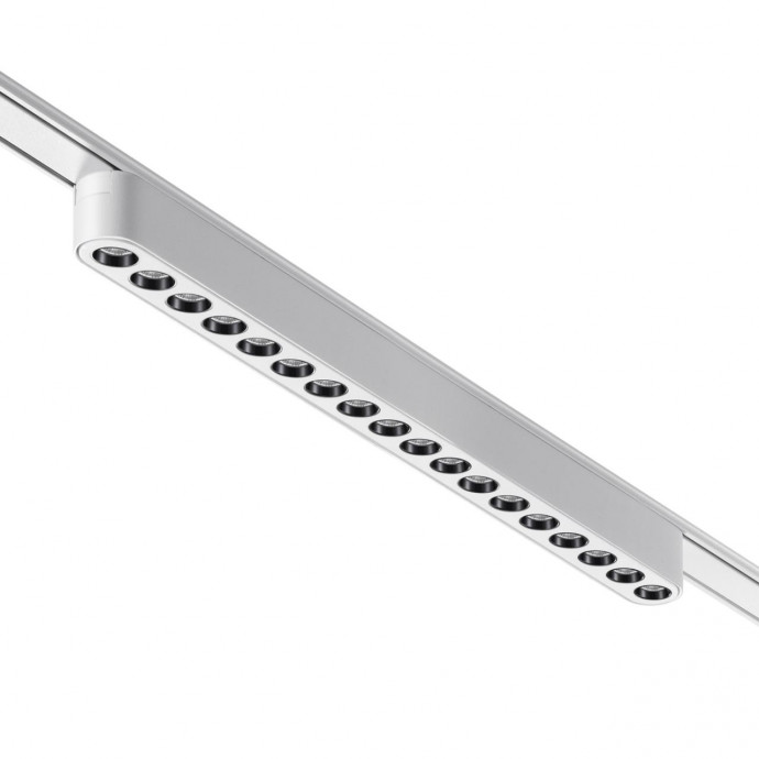359079 SHINO NT23 000 белый Трековый светильник для низковольтного шинопровода IP20 LED 18W 48V 4000K 1710Лм SMAL