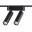 359086 SHINO NT23 000 черный Трековый светильник для низков. шинопровода IP20 LED 4000K 2*7W 48V 1260Лм SMAL
