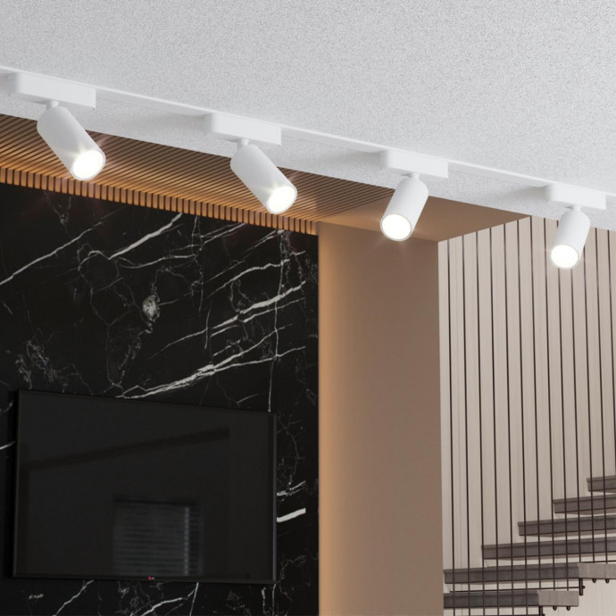 359089 SHINO NT23 000 белый Трековый светильник для низков. шинопровода IP20 LED 4000K 12W 48V 1080Лм SMAL