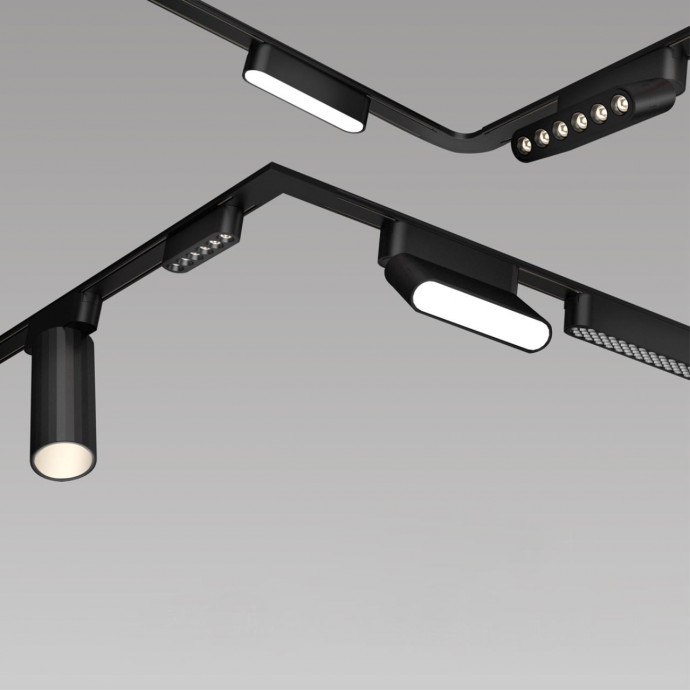 359092 SHINO NT23 000 черный Трековый светильник для низков. шинопровода IP20 LED 4000K 12W 48V 1020Лм SMAL