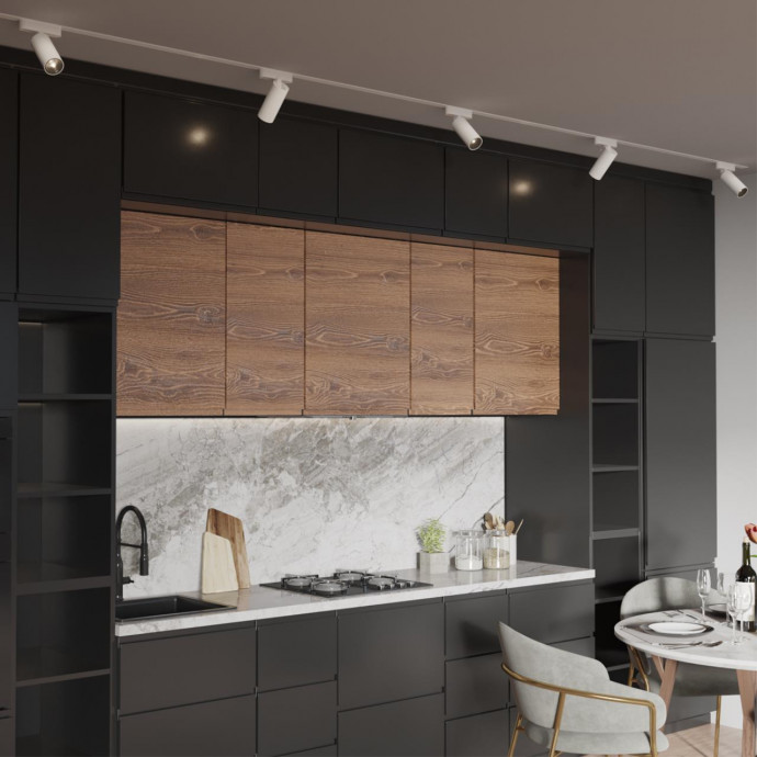 359093 SHINO NT23 000 белый Трековый светильник для низков. шинопровода IP20 LED 4000K 12W 48V 1020Лм SMAL