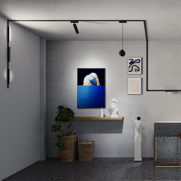 359099 SHINO NT23 000 белый Трековый светильник для низков. шинопровода IP20 LED 4000K 12W 48V 960Лм SMAL