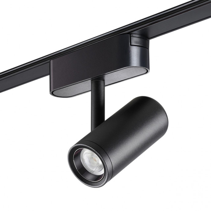 359104 SHINO NT23 000 черный Трековый светильник для низков. шинопровода IP20 LED 4000K 8W 48V 680Лм SMAL