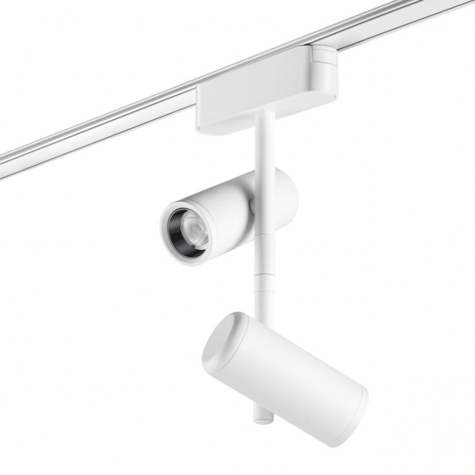 359107 SHINO NT23 000 белый Трековый светильник для низков. шинопровода IP20 LED 4000K 2*8W 48V 1360Лм SMAL