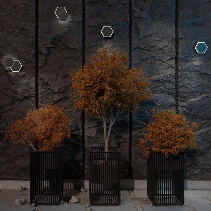 359163 STREET NT23 000 черный Светильник ландшафтный светодиодный IP54 LED 4000K 16W 220V SMENA