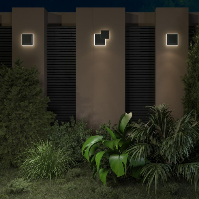 359165 STREET NT23 000 черный Светильник ландшафтный светодиодный IP54 LED 4000K 16W 220V SMENA