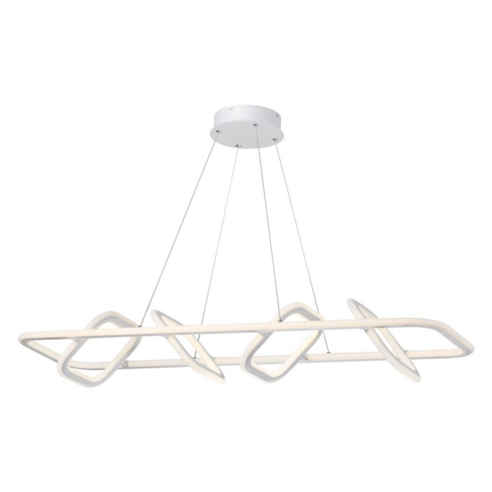 359184 OVER NT23 000 белый Светильник подвесной диммируемый, в комплекте пульт ДУ IP20 LED 4000К 175W 220V ONDO