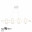 359184 OVER NT23 000 белый Светильник подвесной диммируемый, в комплекте пульт ДУ IP20 LED 4000К 175W 220V ONDO