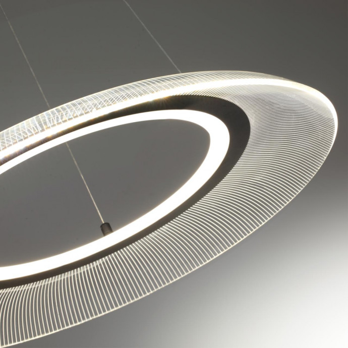 359189 OVER NT23 000 черный Светильник подвесной диммируемый, в комплекте пульт ДУ IP20 LED 3000К~6000К 48W 220-240V WELLE