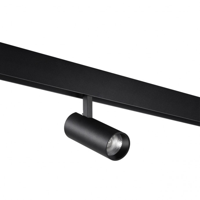 359203 SHINO NT23 000 черный Трековый светильник для низков. шинопровода IP20 LED 3000К 12W 48V 960Лм FLUM