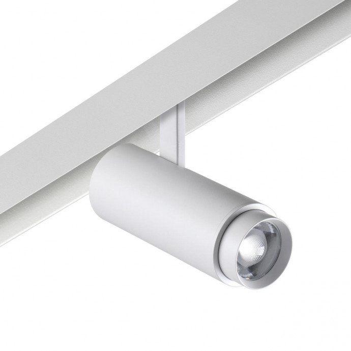 Трековый светильник для низковольтного шинопровода с переключателем цветовой температуры и мощности Novotech FLUM 359206