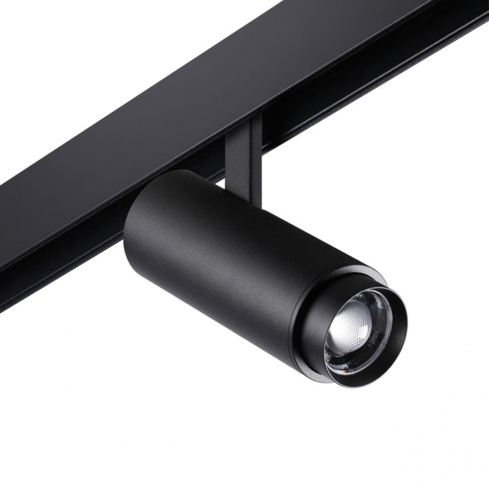 Трековый светильник для низковольтного шинопровода с переключателем цветовой температуры и мощности Novotech FLUM 359207