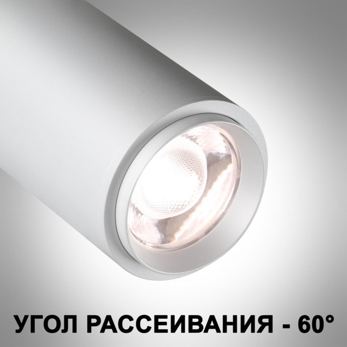 359221 SPOT NT23 000 белый Светильник встраиваемый с перекл. цв. температуры, мощности IP20 LED 3000К4000К6000К 5W/9W/13W 220V NAIL