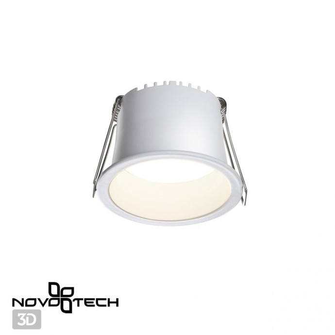 359232 SPOT NT23 000 белый Светильник встраиваемый светодиодный IP20 LED 6W 220V 360Лм 3000К TRAN