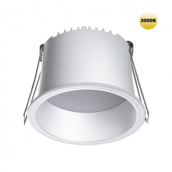 359234 SPOT NT23 000 белый Светильник встраиваемый светодиодный IP20 LED 9W 220V 540Лм 3000К TRAN