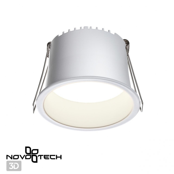 359234 SPOT NT23 000 белый Светильник встраиваемый светодиодный IP20 LED 9W 220V 540Лм 3000К TRAN