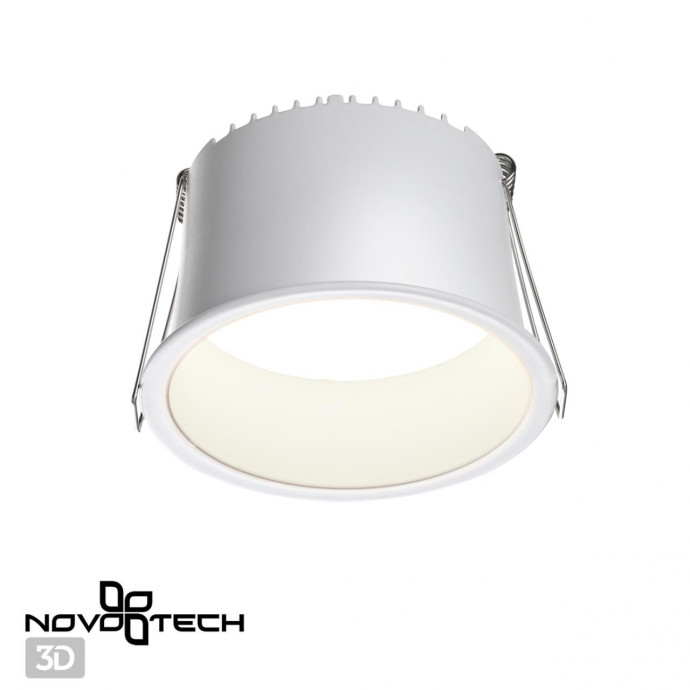 359236 SPOT NT23 000 белый Светильник встраиваемый светодиодный IP20 LED 12W 220V 840Лм 3000К TRAN