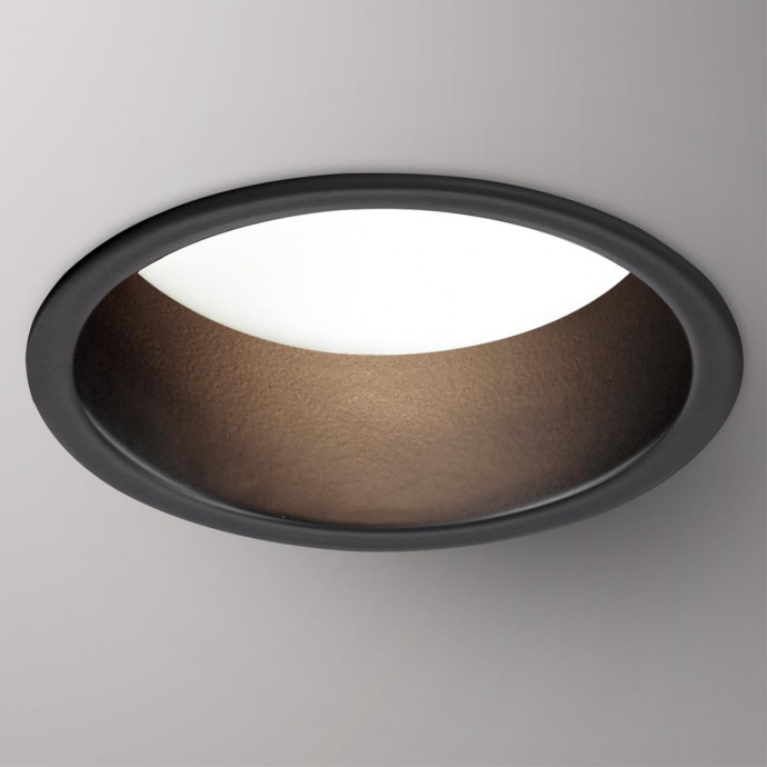 359237 SPOT NT23 000 черный Светильник встраиваемый светодиодный IP20 LED 12W 220V 840Лм 3000К TRAN
