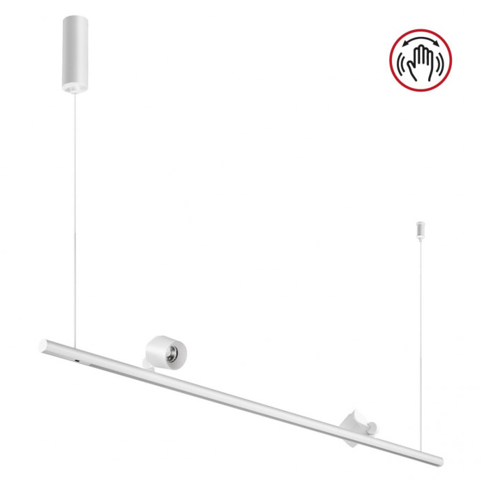 Светильник подвесной светодиодный диммируемый со сменой режимов работы (управление сенсор) Novotech FERMO 359308