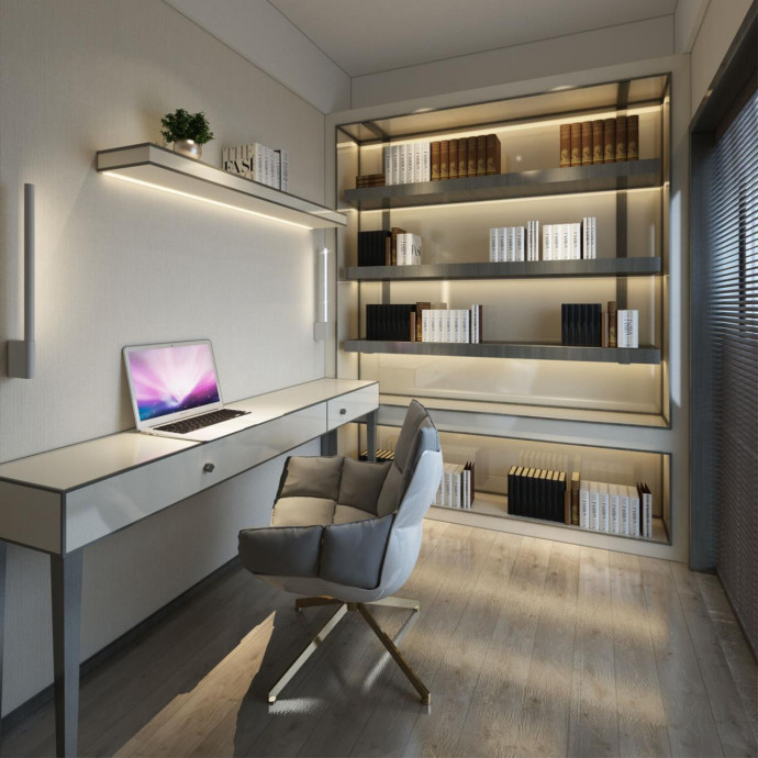 Светильник настенный светодиодный диммируемый со сменой цветовой температуры (управление сенсорный в Novotech FERMO 359310