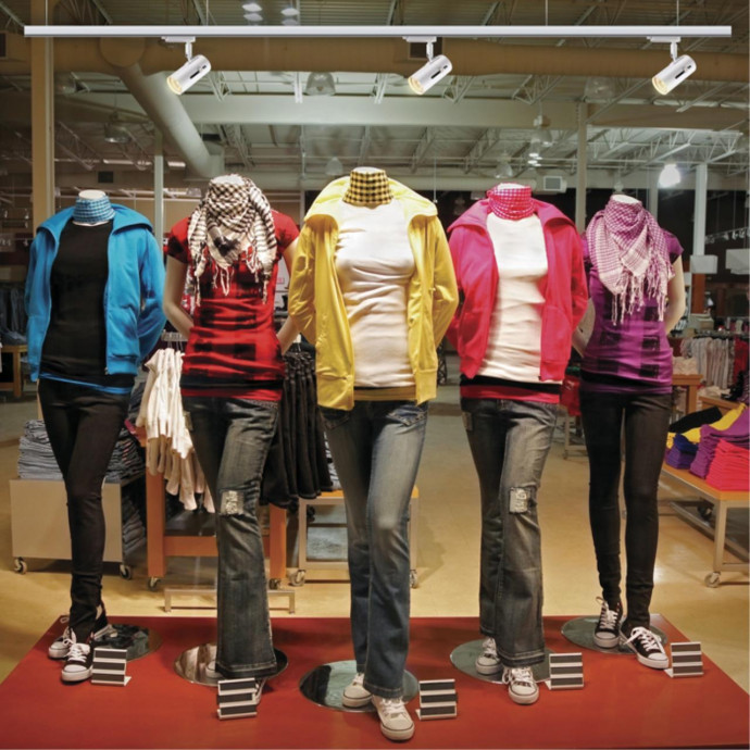 370413 PORT NT19 104 белый Светильник трековый однофазный трехжильный IP20 GU10 50W 220V PIPE