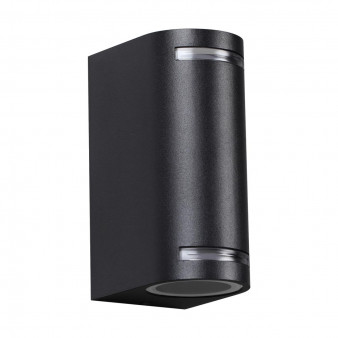 370839 STREET NT22 355 черный Светильник ландшафтный IP54 GU10 2*15W 220V LANDSCAPE