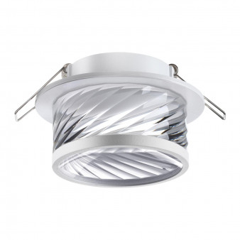 370919 SPOT NT22 300 белый Светильник встраиваемый IP20 GU10 9W 220V GEM