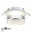 370919 SPOT NT22 300 белый Светильник встраиваемый IP20 GU10 9W 220V GEM