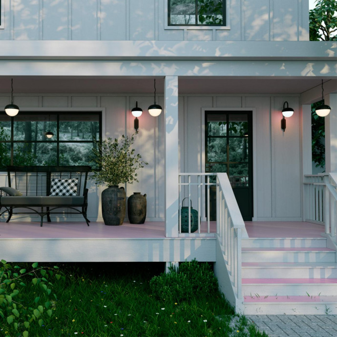 370956 STREET NT23 черный Светильник ландшафтный IP54 E27 max 40W 220-240V ACORN