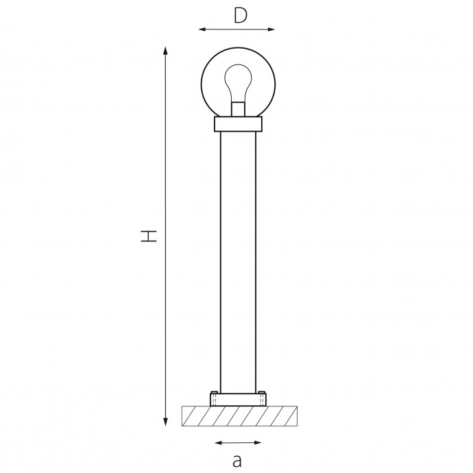 Светильник уличный Bolla Lightstar 373710