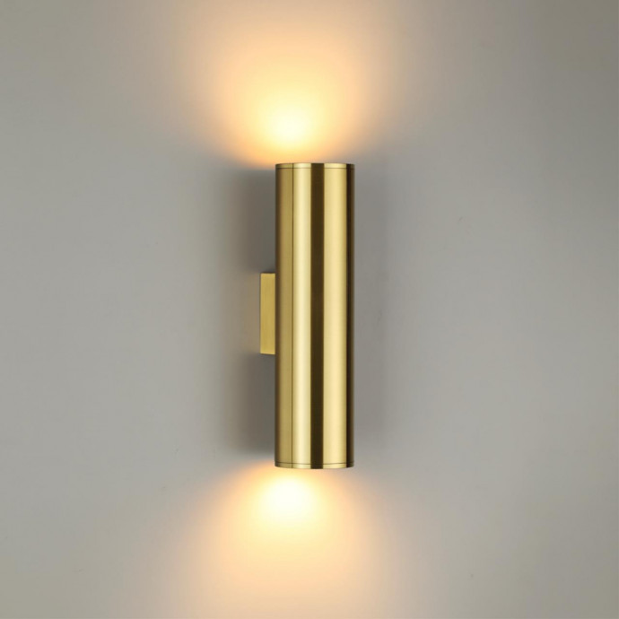 3833/2WB HIGHTECH ODL20 209 золотистый/металл Настенный светильник E27, LED max 7W 220V DARIO