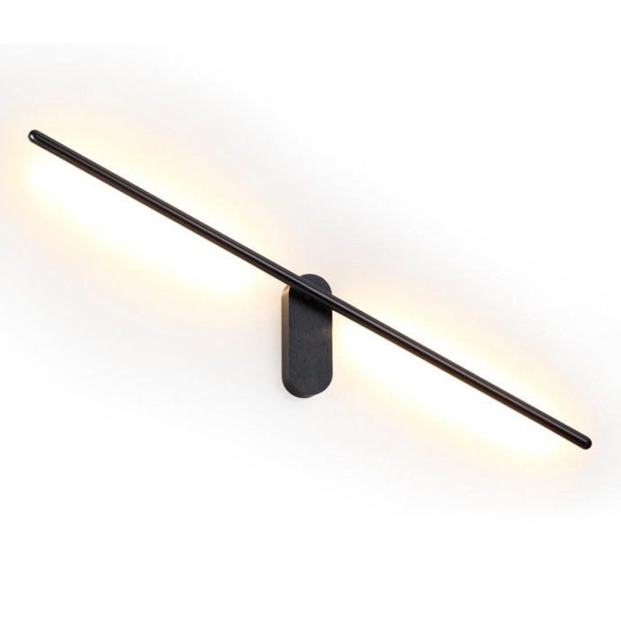 3858/12WB HIGHTECH ODL19 119 черный Настенный светильник LED 12W 710Лм 3000К 220V MILL