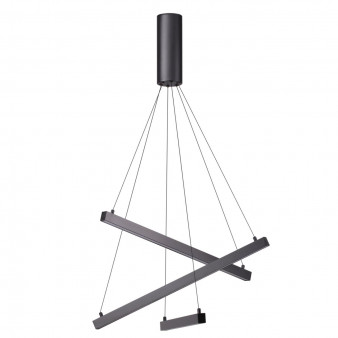 3860/39B L-VISION ODL20 143 черный/металл Подвесной светильник LED 3000K 39W 220V COMETA