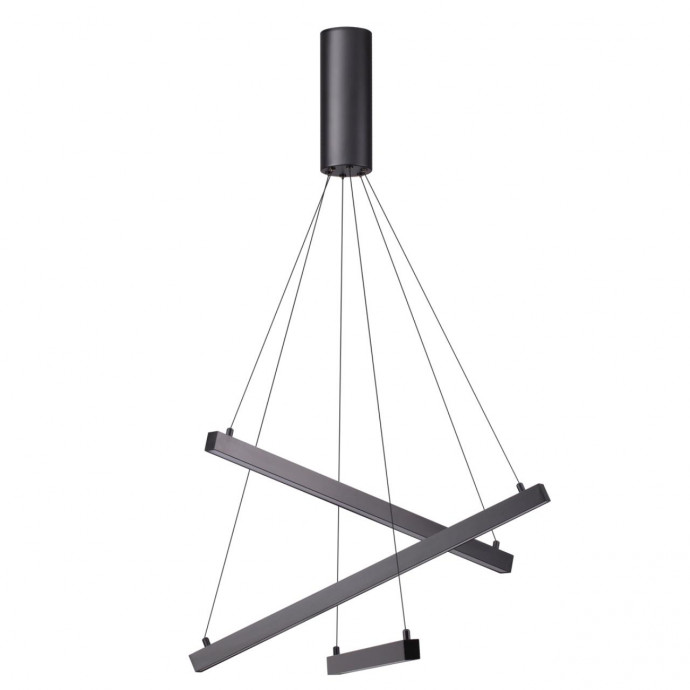 3860/39B L-VISION ODL20 143 черный/металл Подвесной светильник LED 3000K 39W 220V COMETA