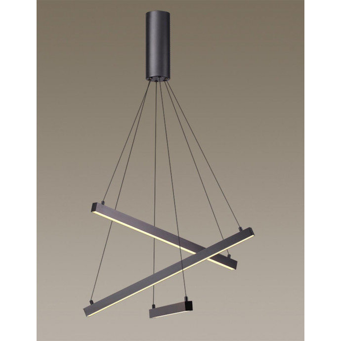 3860/39B L-VISION ODL20 143 черный/металл Подвесной светильник LED 3000K 39W 220V COMETA