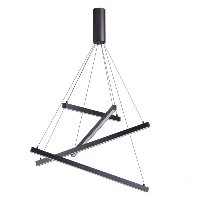 3860/48B L-VISION ODL20 143 черный/металл Подвесной светильник LED 3000K 48W 220V COMETA