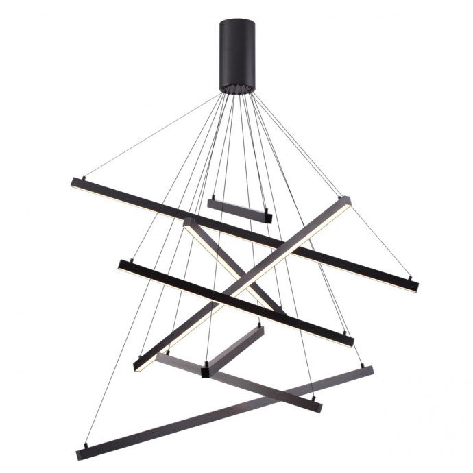 3860/96B L-VISION ODL20 142 черный/металл Подвесной светильник LED 3000K 96W 220V COMETA