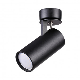3872/1C HIGHTECH ODL19 265 черный Потолочный светильник GU10 1*50W 220V KIKO