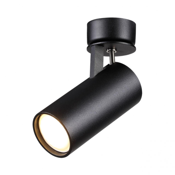 3872/1C HIGHTECH ODL19 265 черный Потолочный светильник GU10 1*50W 220V KIKO